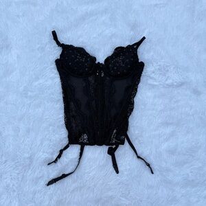 Shirley of Hollywood Black Lace Corset